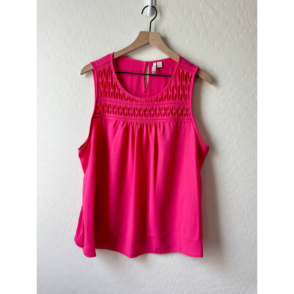Elle Tank Top Barbie Pink XXL